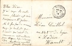 VINTAGE POSTCARD Militaria Zouave