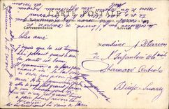 CPA Militaria Les zouaves au camp Un ensemble du camp 