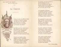 CPA Militaria Le clairon Les chants du soldat Paule Deroulede