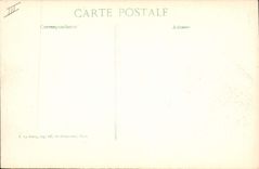 CPA Militaria Escouade de zouaves defendant un passage 