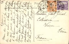 CPA Militaria Armee d'Afrique Regiment de zouaves La clique 