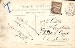 VINTAGE POSTCARD Militaria the 11th company of the 1st Zouaves the potato weeding