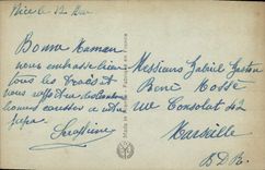 VINTAGE POSTCARD Fantasy Child the Moon