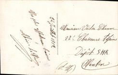 VINTAGE POSTCARD Fantasy Woman With the moonlight