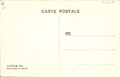 VINTAGE POSTCARD Pierrot Fantasy the dawn serenade with the moon