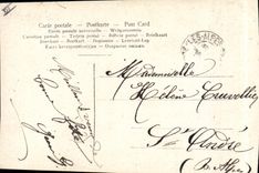 VINTAGE POSTCARD Fantasy Woman Theater R Vincent