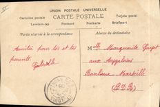 VINTAGE POSTCARD Fantasy Woman Vincourt Theater