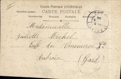 VINTAGE POSTCARD Fantasy Woman Theater Casino of Paris Toledo