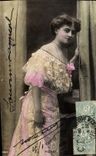 VINTAGE POSTCARD Fantasy Woman Pierat Theater