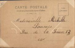 VINTAGE POSTCARD Fantasy Woman Saunoy Theater