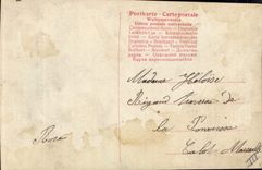 VINTAGE POSTCARD Fantasy Woman Theater Reta Walter