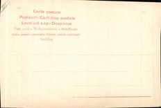 VINTAGE POSTCARD Fantasy Woman Theater Walty