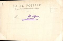 VINTAGE POSTCARD Fantasy Woman Small Valliere Theater