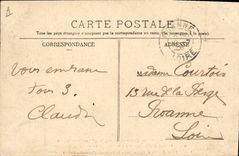 CPA Negre Homme Noir Exposition internationale d'Amiens 1906 Village Senegalais Un groupe de fideles a la mosquee