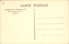 CPA Negre Femme Noire Mission des Peres Blancs AOF