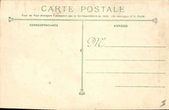 VINTAGE POSTCARD Bank Savings bank Toulon