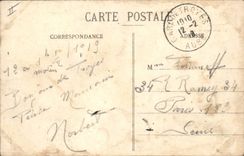 VINTAGE POSTCARD Troyes Bank the Hotel of the Savings bank