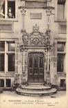 CPA Banque Tonnerre Caisse d'Epargne Ancien hotel d'Uzes Porte principale