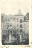 VINTAGE POSTCARD Bank Thunder Savings bank Hotel of Uzes