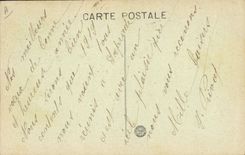 CPA Folklore Auvergne La bourree