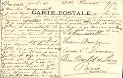 CPA Histoire Napoleon 1er Rueil Chateau de la Malmaison Napoleon et son fils 