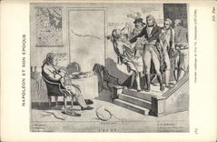 VINTAGE POSTCARD Napoleon History the 1st Share