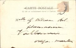 CPA Histoire Napoleon 1er Les adieux de Fontainebleau