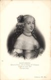 CPA Marie Therese Reine de France Fille de Philippe IV d'Espagne Femme de Louis XIV