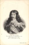 VINTAGE POSTCARD Louis XIII Right King de France
