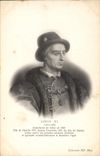 CPA Louis XI Roi de France