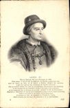 CPA Louis XI Roi de France