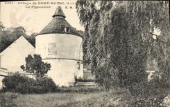 CPA Colombe Colombophilie Abbaye de Port Royal Le pigeonnier