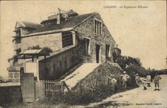 CPA Colombe Colombophilie Langres Le piegonnier militaire Militaria