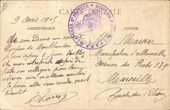 CPA Colombe Colombophilie Langres Le piegonnier militaire Militaria