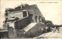 CPA Colombe Colombophilie Langres Le piegonnier militaire Militaria