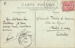 VINTAGE POSTCARD Dove Pigeon fancying Old man dovecote of the castle of Balleroy