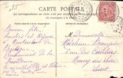 CPA Colombe Colombophilie Rennes Un coin du jardin des plantes La voliere 