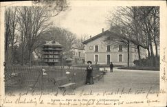 VINTAGE POSTCARD Dove Pigeon fancying Lyon Park of the Gold Head the observatory