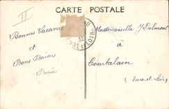 VINTAGE POSTCARD Dove Dangeau Pigeon fancying the dovecote