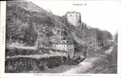 VINTAGE POSTCARD Dove Langres Pigeon fancying the fountain Saint Nicolas and the military dovecote Militaria