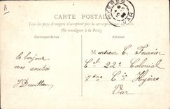 VINTAGE POSTCARD Militaria clicks It 1st Zouaves