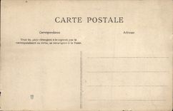 VINTAGE POSTCARD Militaria Algeria Camping of the music of the Zouaves to the operations