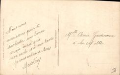 CPA Militaria Femme Zouave