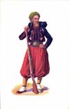 CPA Militaria Musee Marechal Franchet d'Esperey Alger Zouaves 1853 Zouave