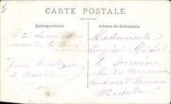 VINTAGE POSTCARD Militaria the police station prisoners