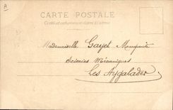 VINTAGE POSTCARD Woman Porey Theater