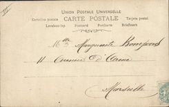 VINTAGE POSTCARD Woman Theater Baron