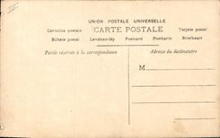 VINTAGE POSTCARD Woman Demongey Theater