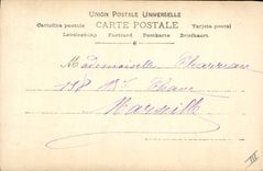 VINTAGE POSTCARD Femme Theater Actress Grips