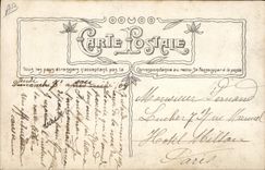 VINTAGE POSTCARD Theater Albert Lambert of the French Comedy Paris